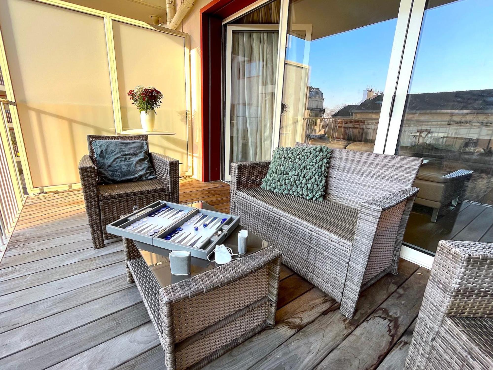 Apartment L'appartement-terrasse Batignolles *